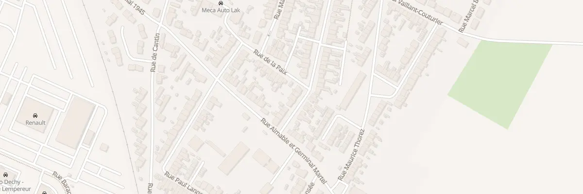 Plan du 40 Rue Henri Semail à Dechy