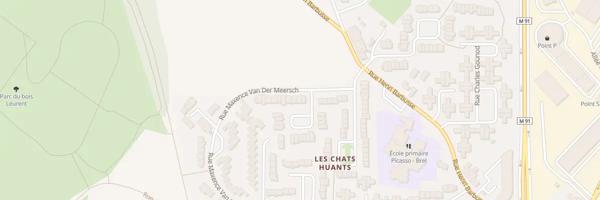 Plan du 15 Rue Maxence Van Der Meersch à Roncq