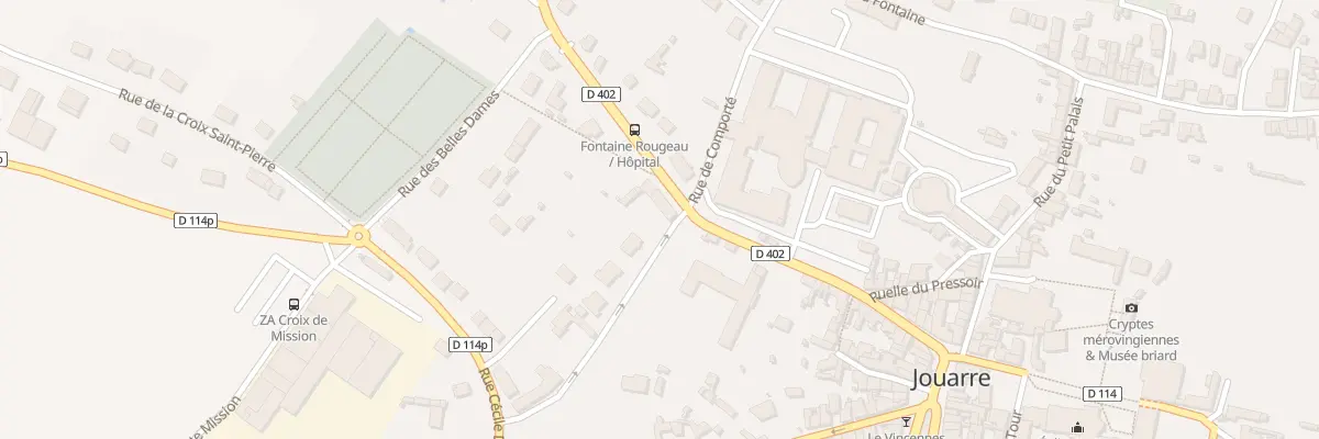 Plan du 1 Rue de la Ferté à Jouarre