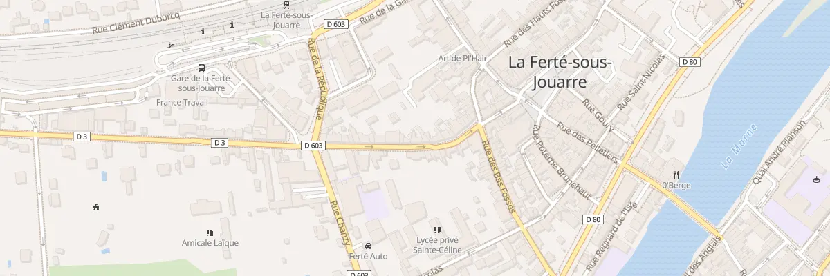 Plan du 30 Rue Pierre Marx à La Ferté-sous-Jouarre