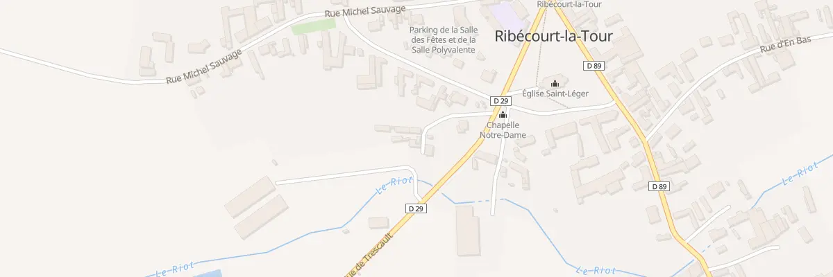 Plan du 2 Rle du Petit Fond à Ribécourt-la-Tour