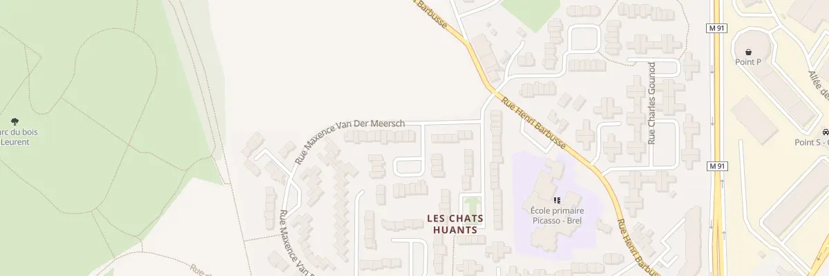 Plan du 13 Rue Maxence Van Der Meersch à Roncq