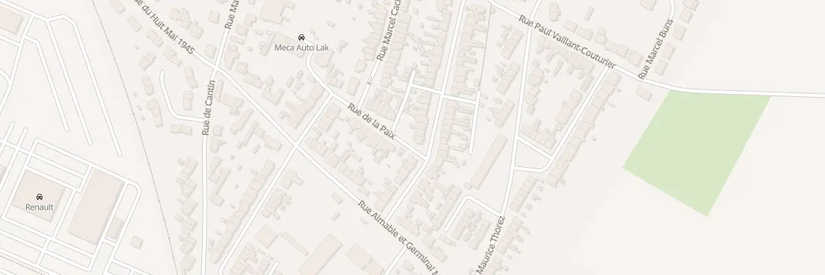 Plan du 34 Rue Henri Semail à Dechy