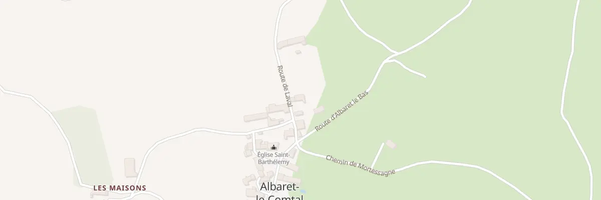 Plan du 5037 Albaret Le Comtal à Albaret-le-Comtal