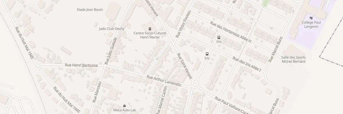 Plan du 5 Rue I et F Joliot Curie à Dechy