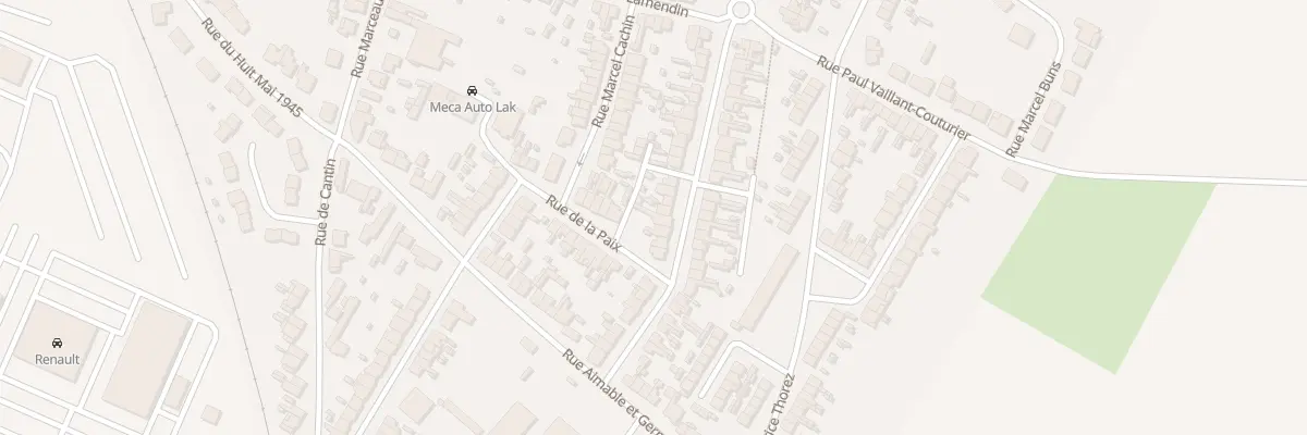 Plan du 28 Rue Henri Semail à Dechy