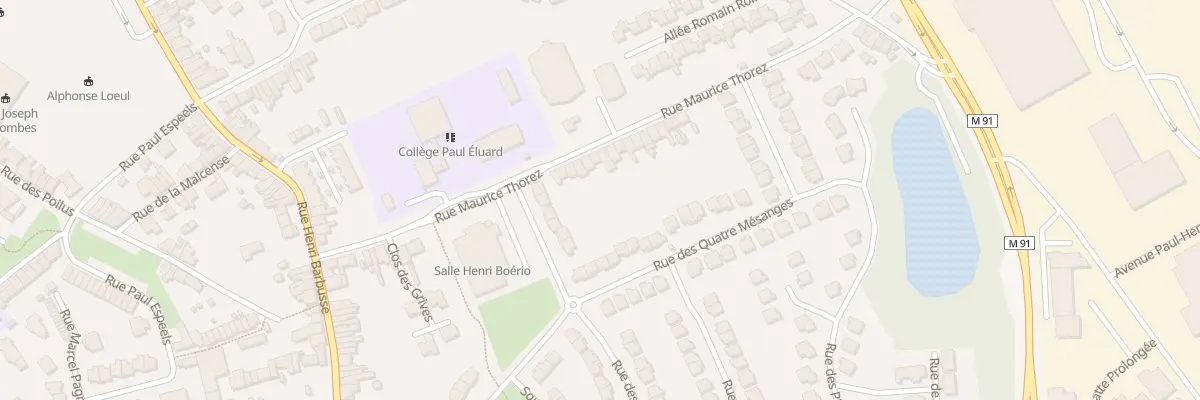 Plan du 44 Rue Maurice Thorez à Roncq