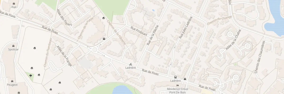 Plan du 11 Rue de la Fleche à Villeneuve-d’Ascq