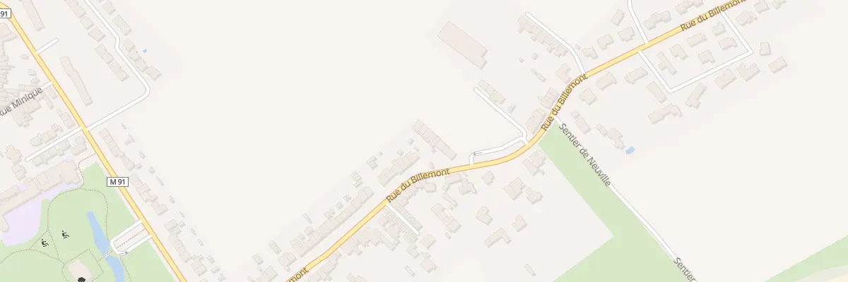 Plan du 85 Rue du Billemont à Roncq