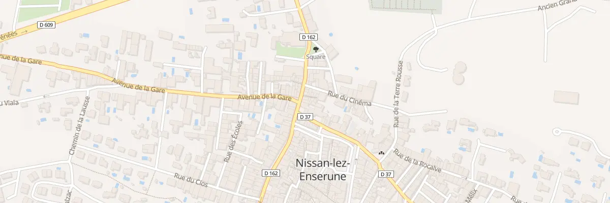 Plan du 6546F Rue de l’Église à Nissan-lez-Enserune