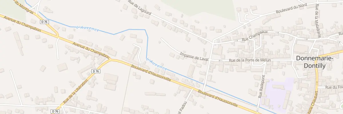 Plan du 7 Imp de Laval à Donnemarie-Dontilly