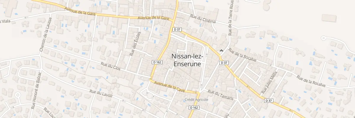 Plan du 13 Rue du Plo à Nissan-lez-Enserune