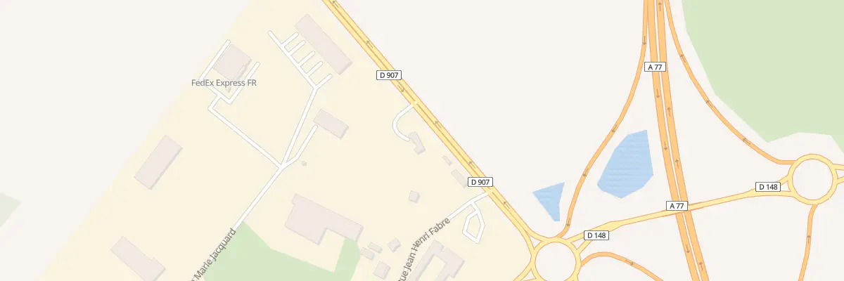 Plan du 12 Rue Joseph Marie Jacquard à Varennes-Vauzelles