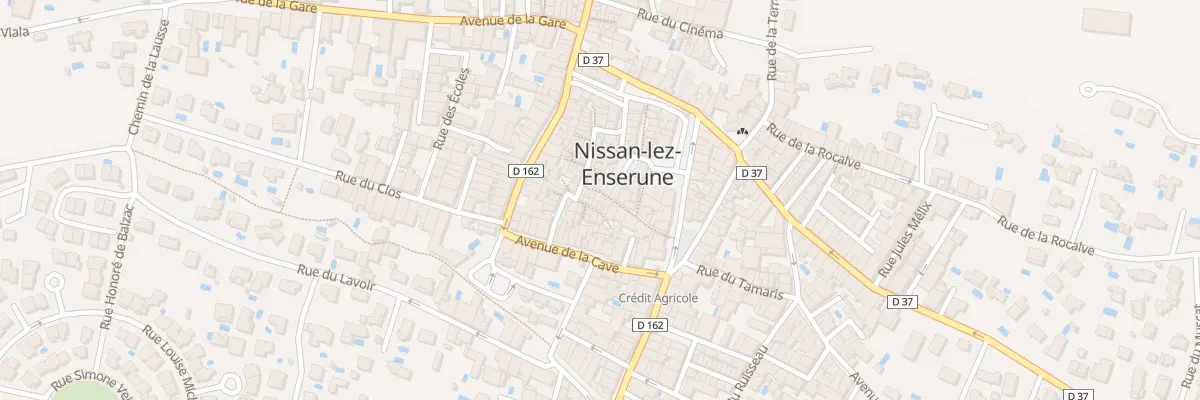 Plan du 15 Rue de l’Horloge à Nissan-lez-Enserune