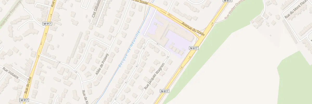 Plan du 31 Rue Jacques Wagnon à Halluin