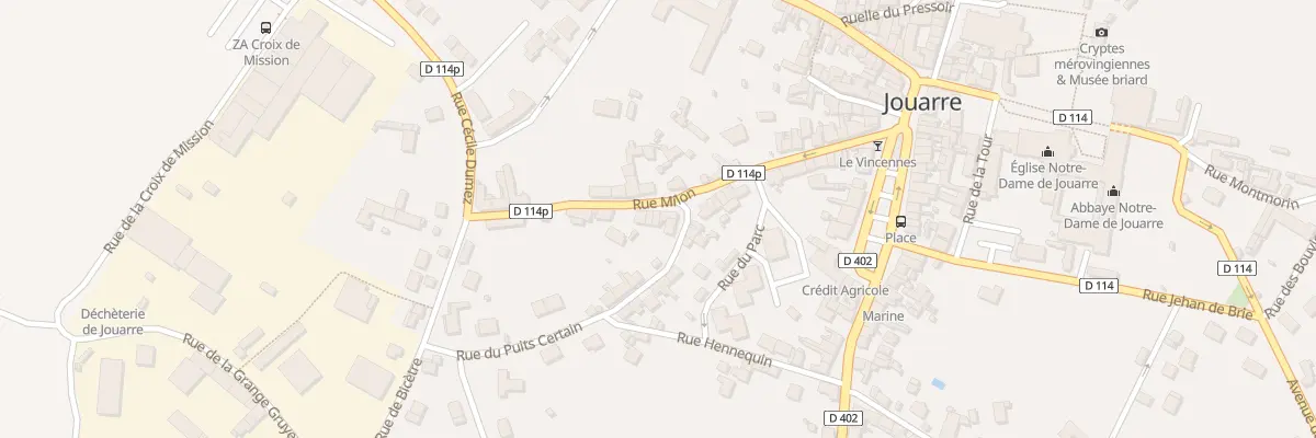 Plan du 11 Rue Milon à Jouarre