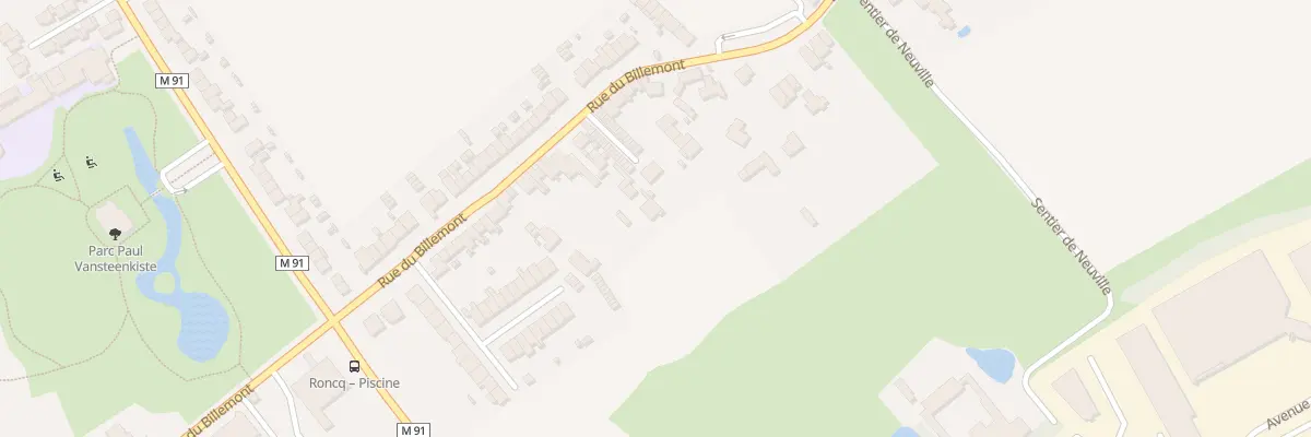 Plan du 76 Rue du Billemont à Roncq