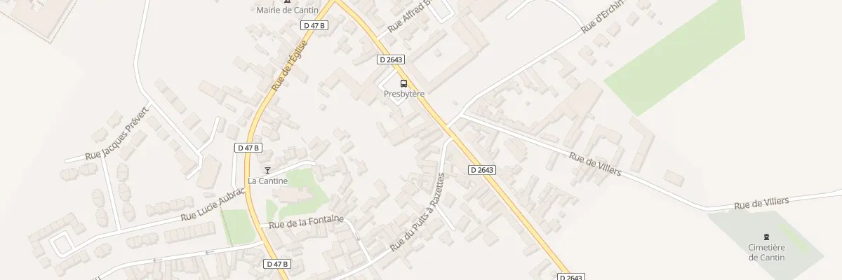 Plan du 66 Rue de Cambrai à Cantin