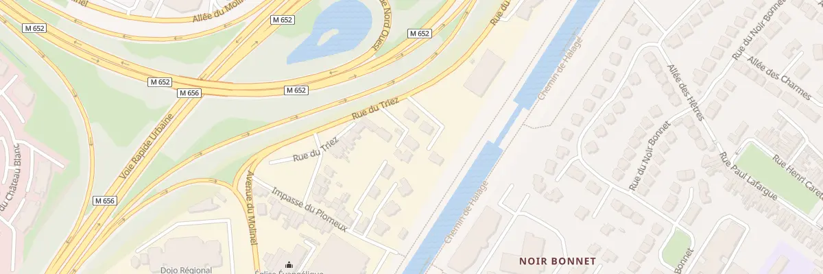 Plan du 24T Rue du Triez à Wasquehal