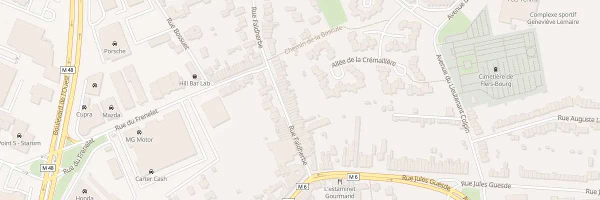 Plan du 32 Rue Faidherbe à Villeneuve-d’Ascq