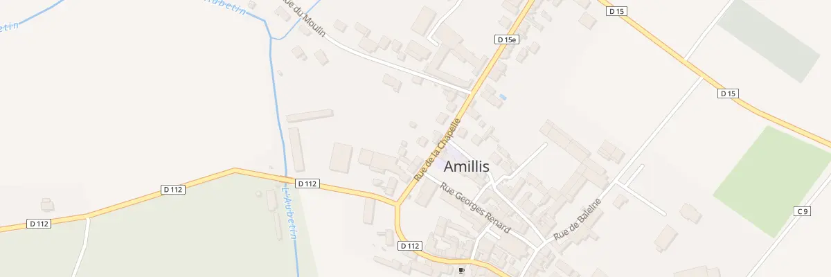 Plan du 15 Rue de la Chapelle à Amillis