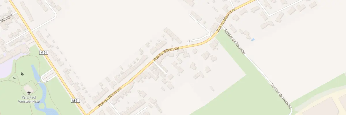 Plan du 102 Rue du Billemont à Roncq