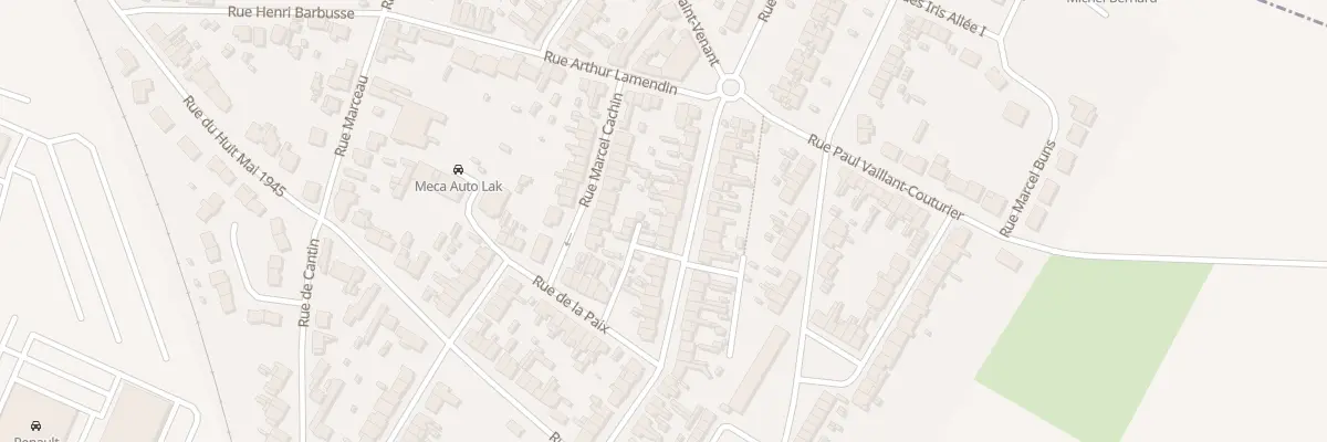 Plan du 14 Rue Henri Semail à Dechy