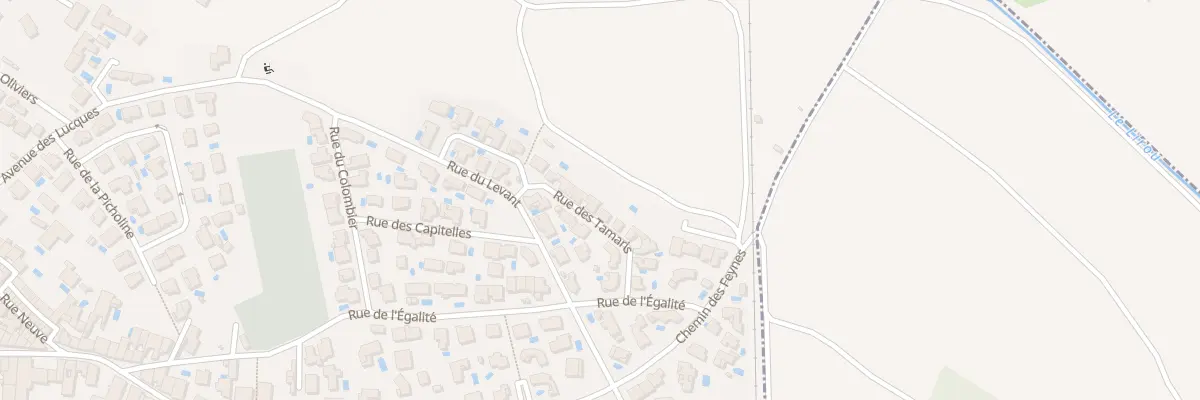 Plan du 9 Rue des Tamaris à Maureilhan