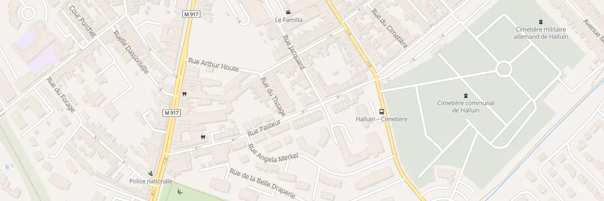 Plan du 29 Rue Pasteur à Halluin