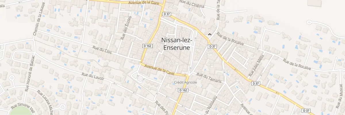 Plan du 11 Rue de l’Horloge à Nissan-lez-Enserune