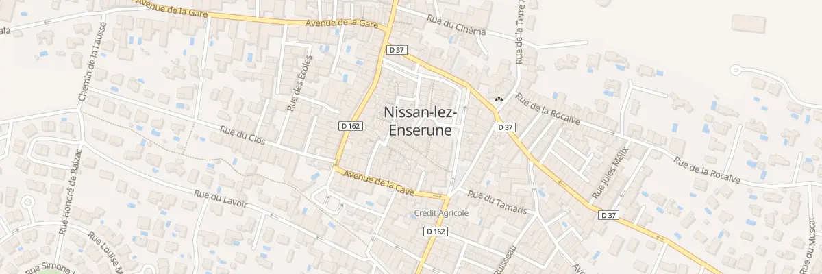 Plan du 12 Rue de l’Horloge à Nissan-lez-Enserune