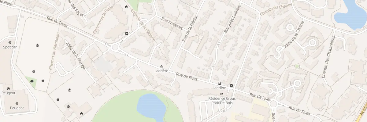Plan du 16 Rue de la Fleche à Villeneuve-d’Ascq