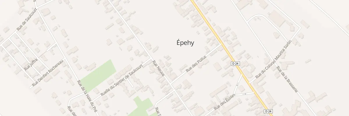 Plan du 26 Rue Neuve à Épehy