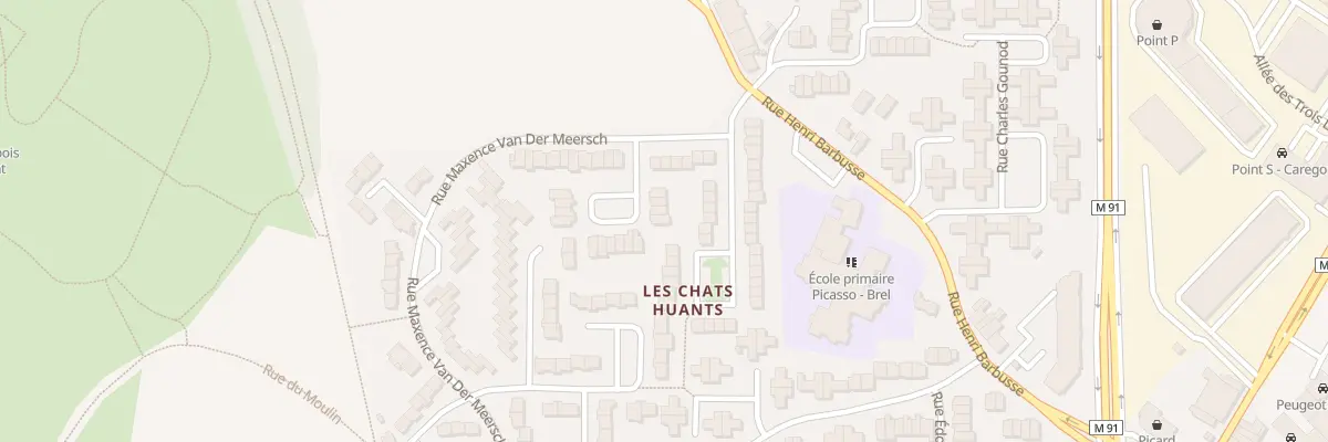 Plan du 8 Rue Pierre Degeyter à Roncq