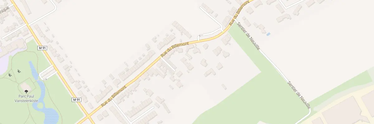 Plan du 96 Rue du Billemont à Roncq