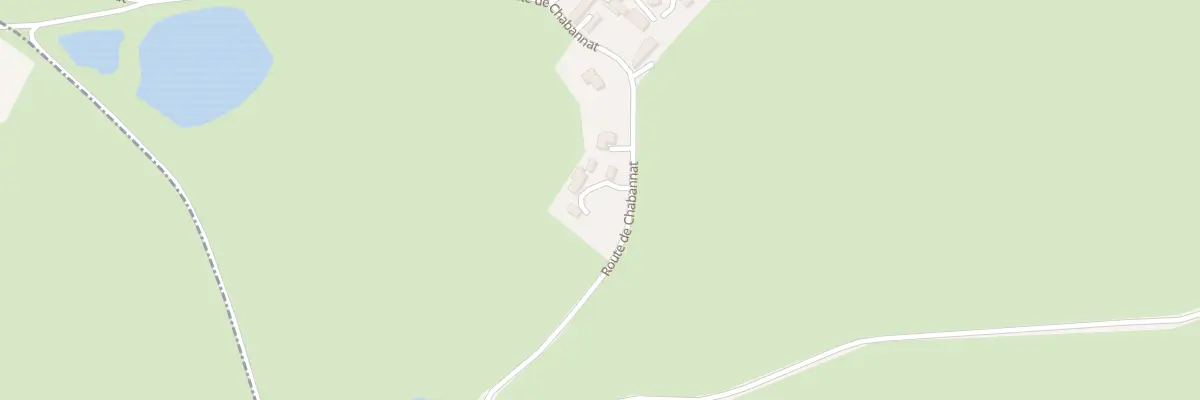 Plan du 1 Rte de Chabannat à Saint-Priest-d’Andelot