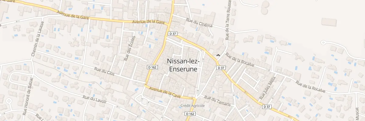 Plan du 4 Rue Roger Vieu à Nissan-lez-Enserune
