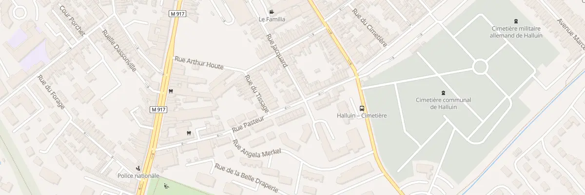Plan du 33 Rue Pasteur à Halluin