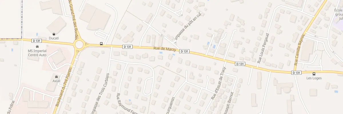 Plan du 15 Rue Henri et Madeleine St Eloy à Nevers