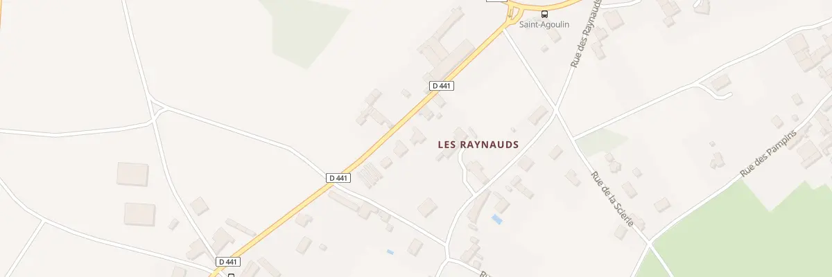 Plan du 7B Rte de Joserand à Saint-Agoulin