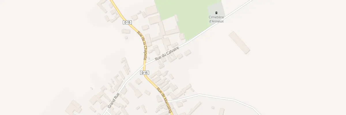 Plan du 6 Rue du Calvaire à Anneux