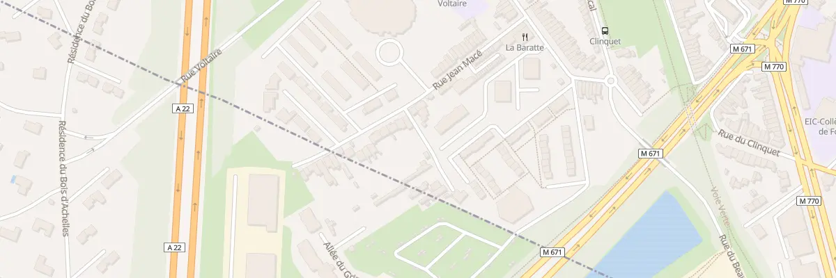 Plan du 69E Rue Jean Macé à Tourcoing