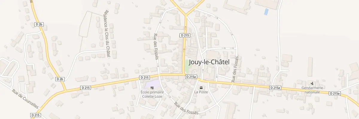 Plan du 4 Rue des Lombards à Jouy-le-Châtel