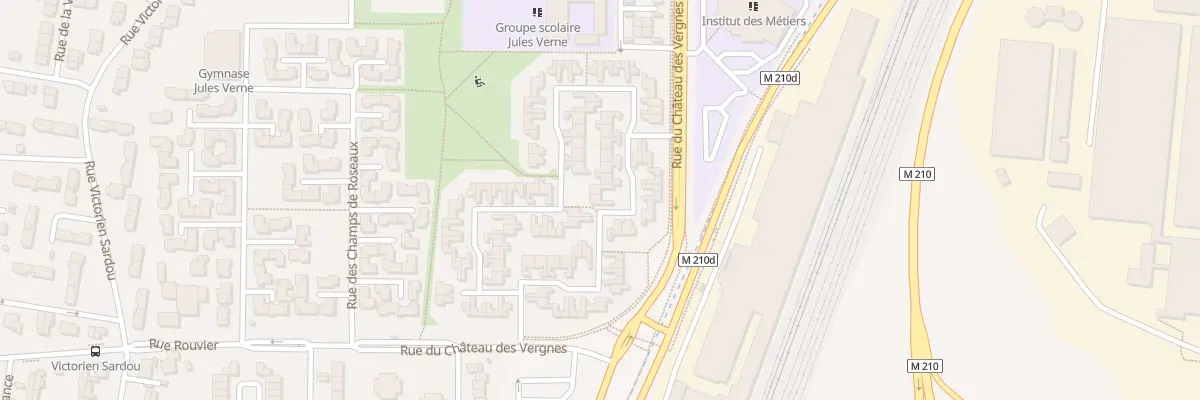 Plan du 50 Rue des Jardins d’Iliane à Clermont-Ferrand