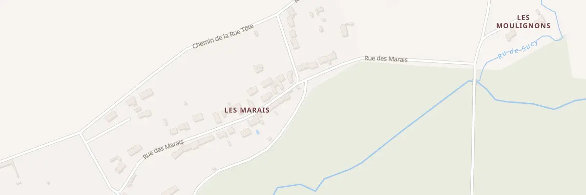 Plan du 20 Rue des Marais à Égligny