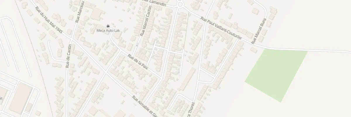Plan du 23 Rue Henri Semail à Dechy