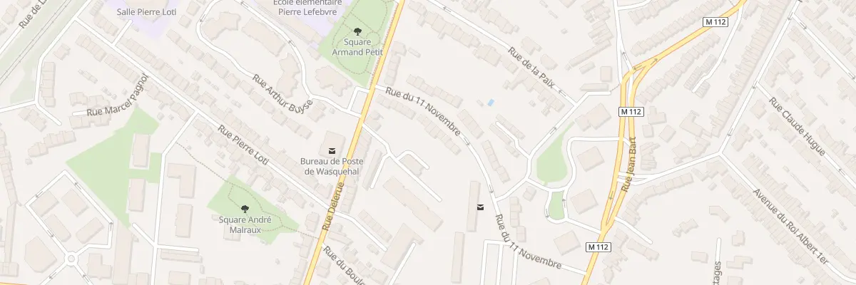 Plan du 20 Rue du Onze Novembre à Wasquehal