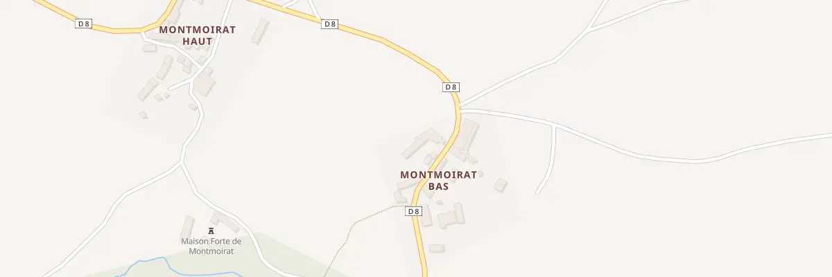 Plan du 5022 Montmoirat à Autrac