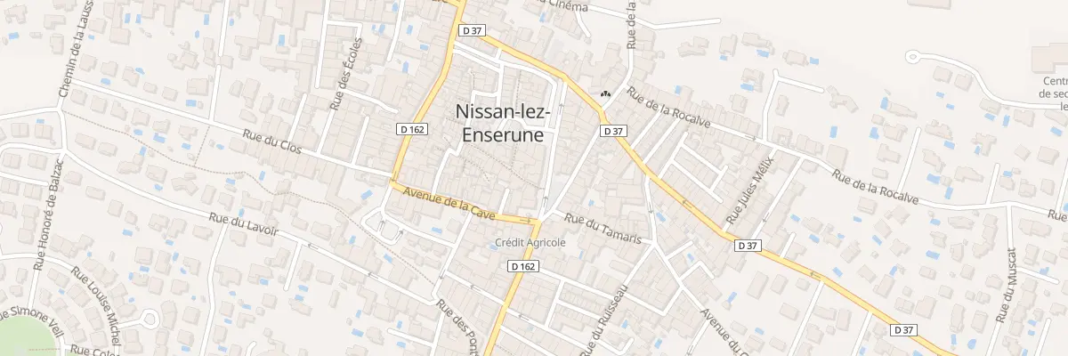 Plan du 2 Rue de l’Horloge à Nissan-lez-Enserune