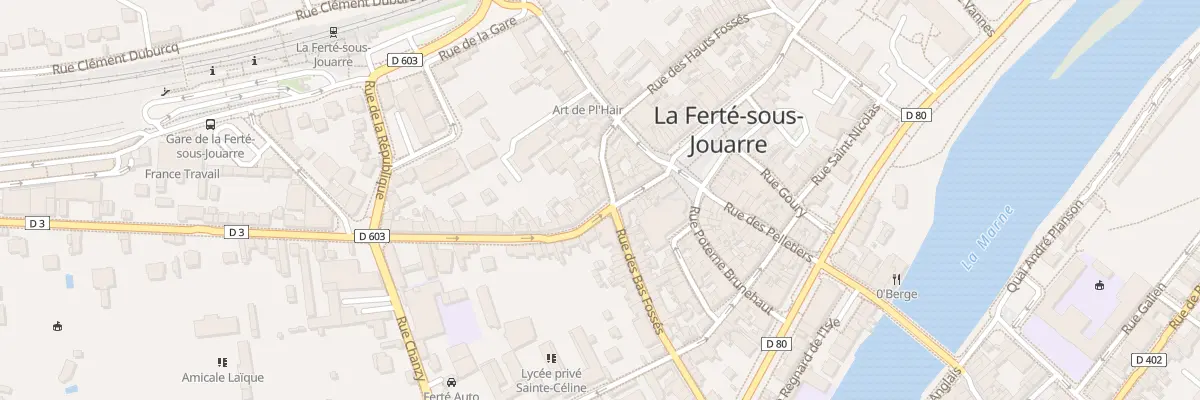Plan du 14 Rue Pierre Marx à La Ferté-sous-Jouarre